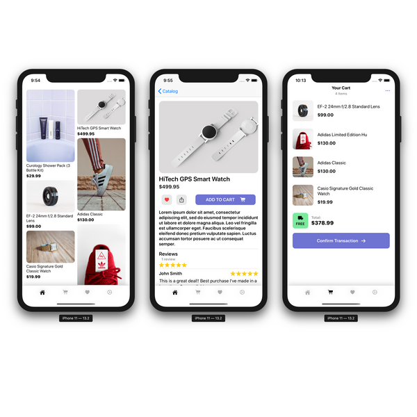 SwiftUI E-Commerce Template