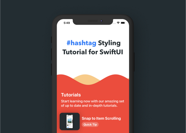 #hashtag Styling in SwiftUI